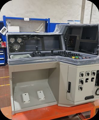 Panel sterowania kabiny manewrowej lokomotywy do eksportu